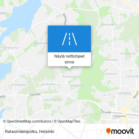 Ratasmäenpolku kartta