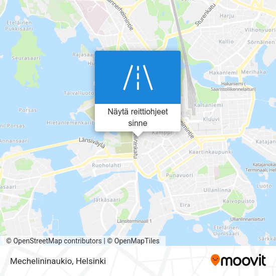 Mechelininaukio kartta