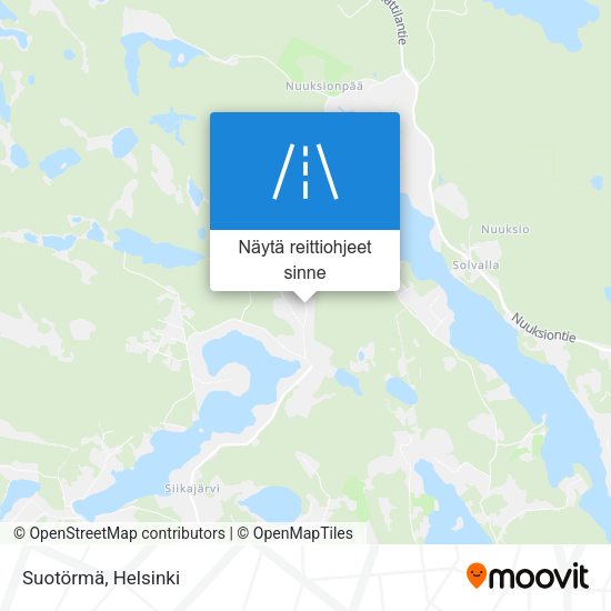 Suotörmä kartta