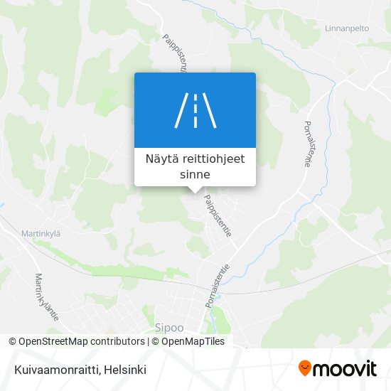 Kuivaamonraitti kartta