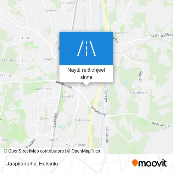 Jäspilänpiha kartta