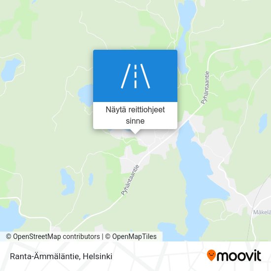 Ranta-Ämmäläntie kartta