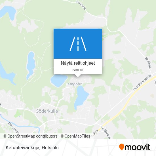 Ketunleivänkuja kartta