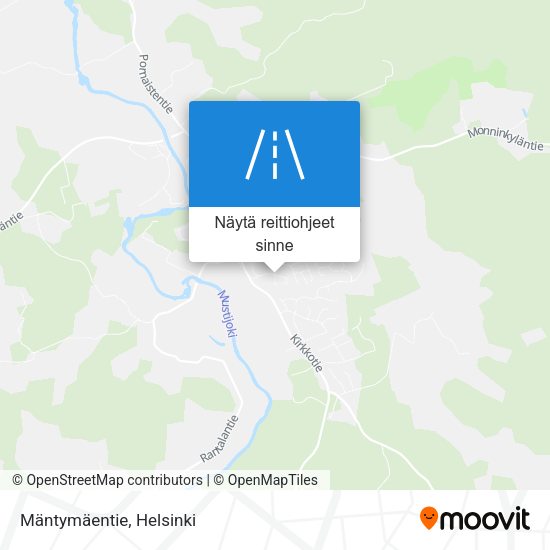 Mäntymäentie kartta