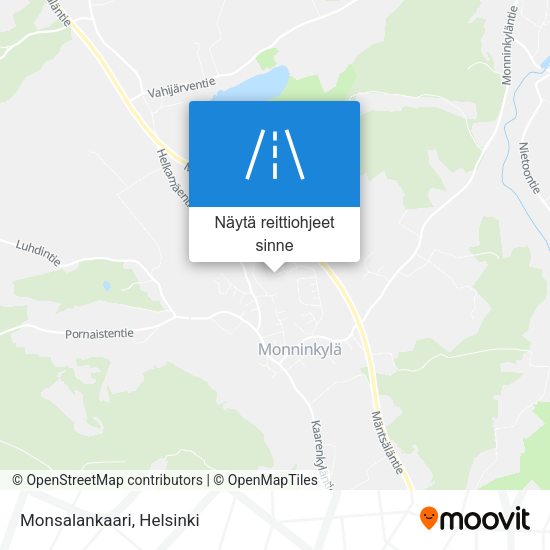 Monsalankaari kartta