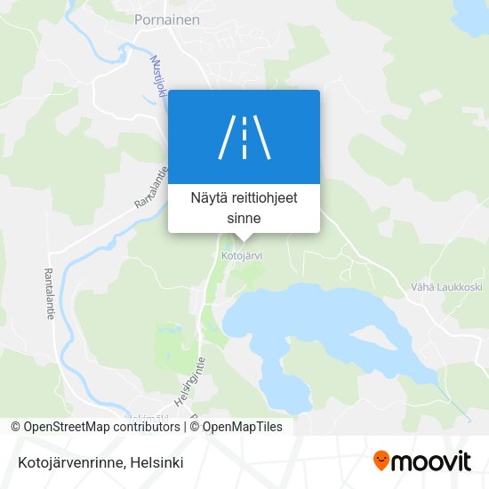 Kotojärvenrinne kartta