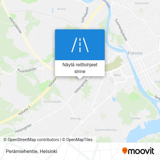 Perämiehentie kartta