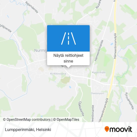 Lumpperinmäki kartta