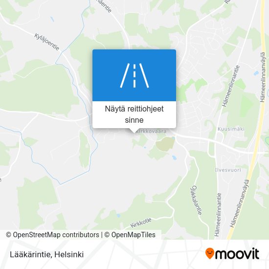 Lääkärintie kartta