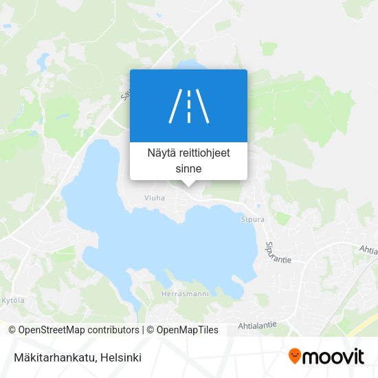 Mäkitarhankatu kartta