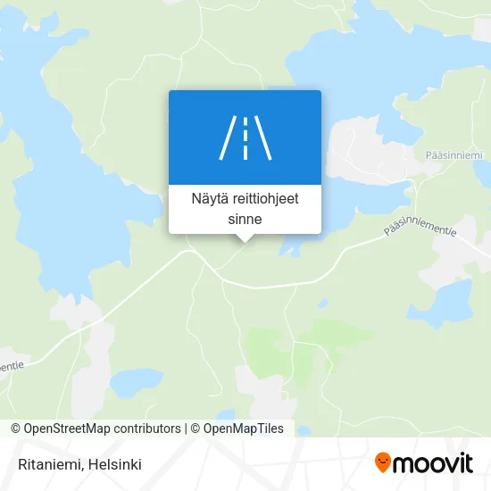 Ritaniemi kartta