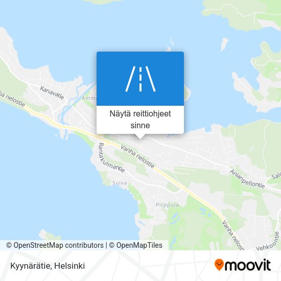 Kyynärätie kartta