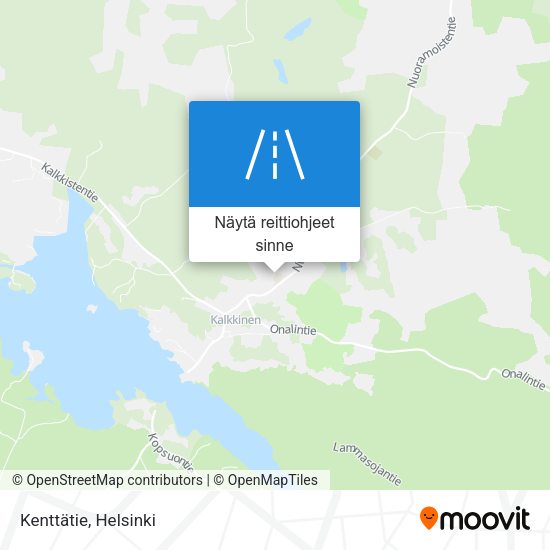 Kenttätie kartta