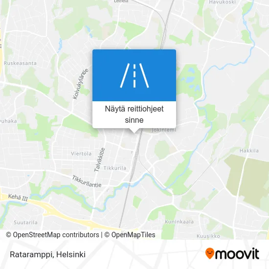 Rataramppi kartta