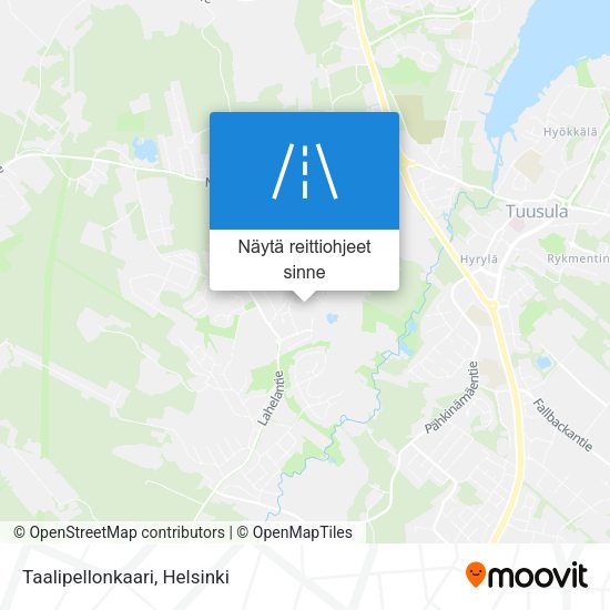 Taalipellonkaari kartta
