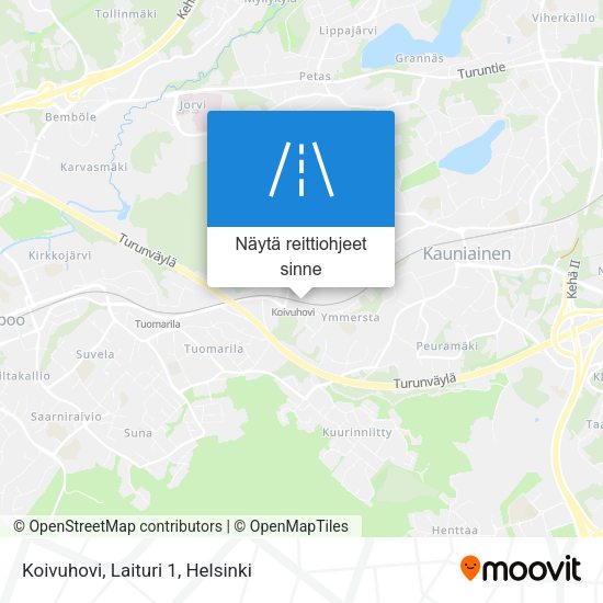 Koivuhovi, Laituri 1 kartta