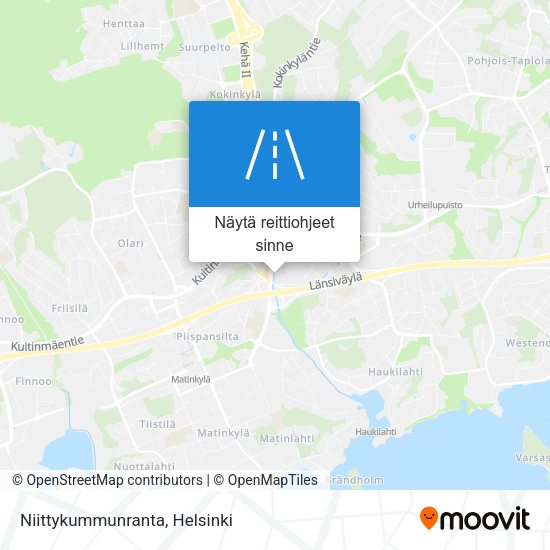 Niittykummunranta kartta