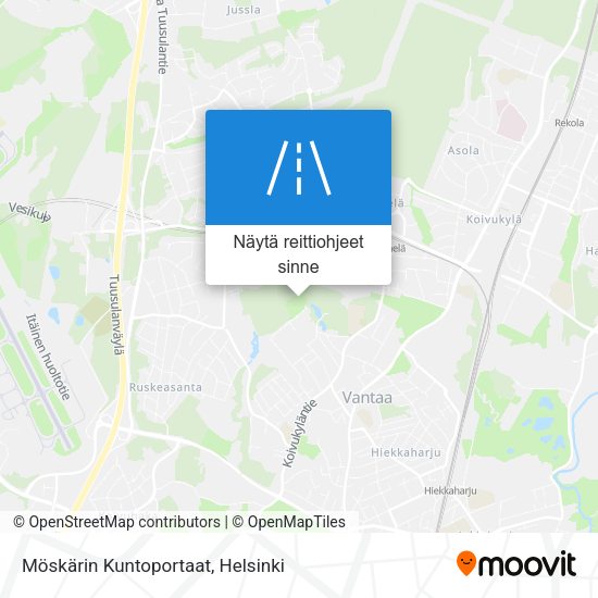 Möskärin Kuntoportaat kartta
