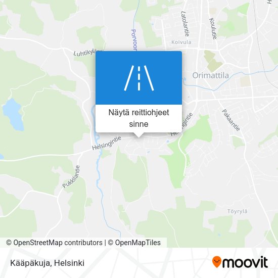 Kääpäkuja kartta