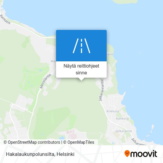 Hakalaukunpolunsilta kartta