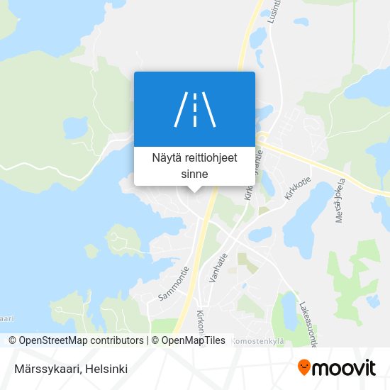 Märssykaari kartta