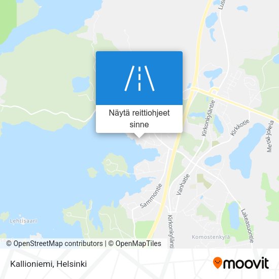 Kallioniemi kartta