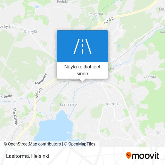 Lasitörmä kartta