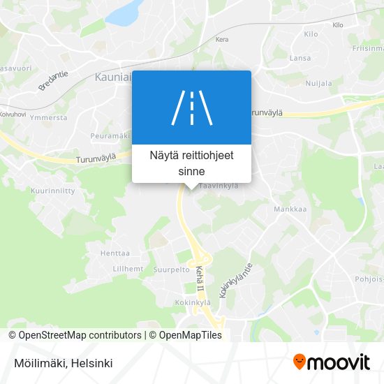 Möilimäki kartta