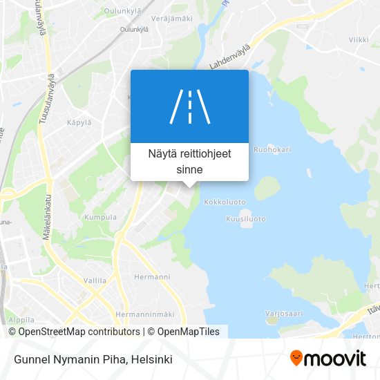 Gunnel Nymanin Piha kartta