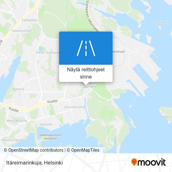 Itäreimarinkuja kartta