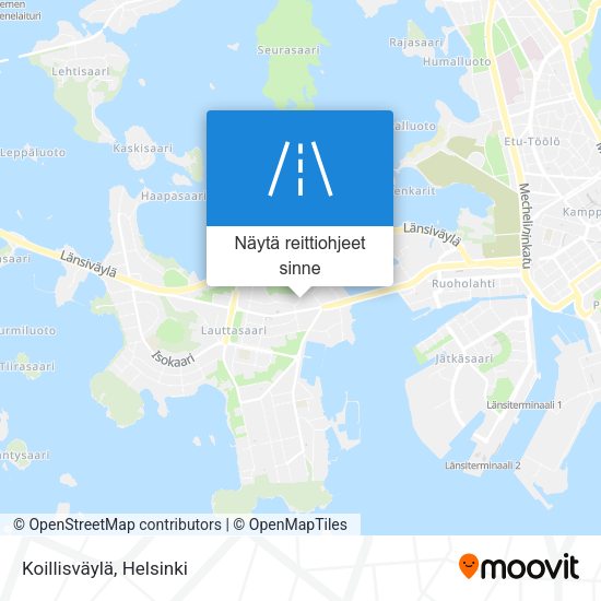 Koillisväylä kartta