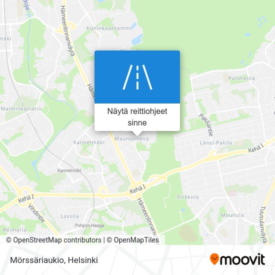 Mörssäriaukio kartta