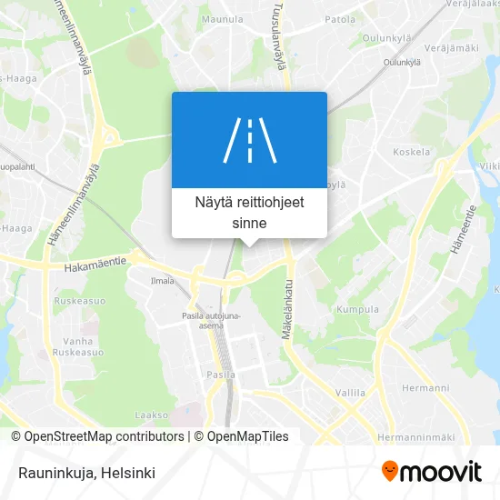 Rauninkuja kartta