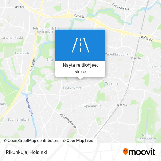 Rikunkuja kartta