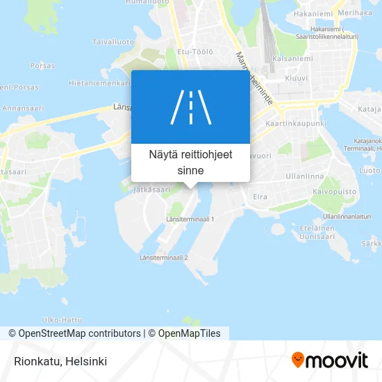 Rionkatu kartta