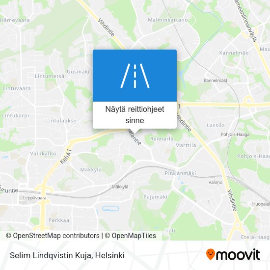 Selim Lindqvistin Kuja kartta