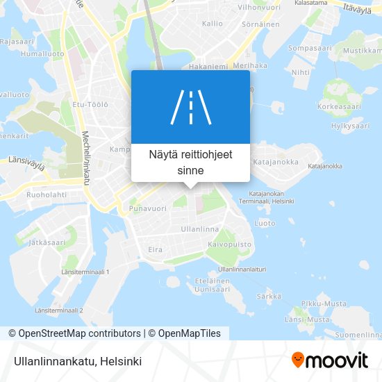 Ullanlinnankatu kartta