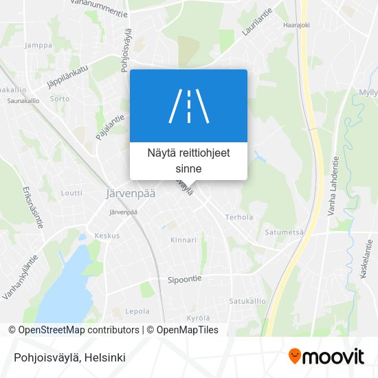 Pohjoisväylä kartta