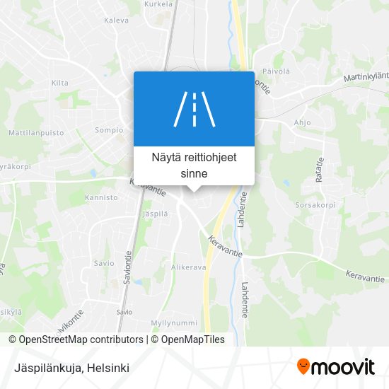 Jäspilänkuja kartta