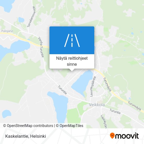 Kaskelantie kartta