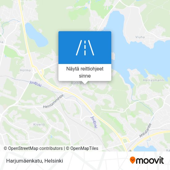 Harjumäenkatu kartta