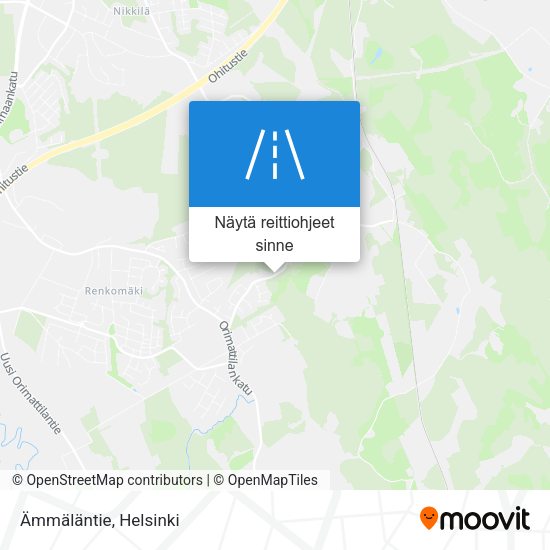 Ämmäläntie kartta