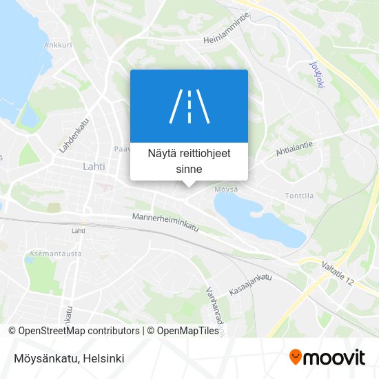Möysänkatu kartta