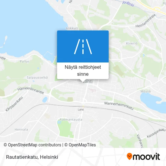 Rautatienkatu kartta