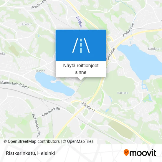 Ristkarinkatu kartta