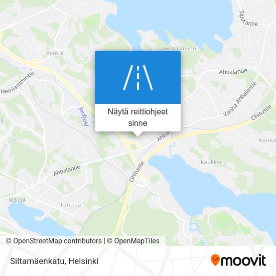Siltamäenkatu kartta