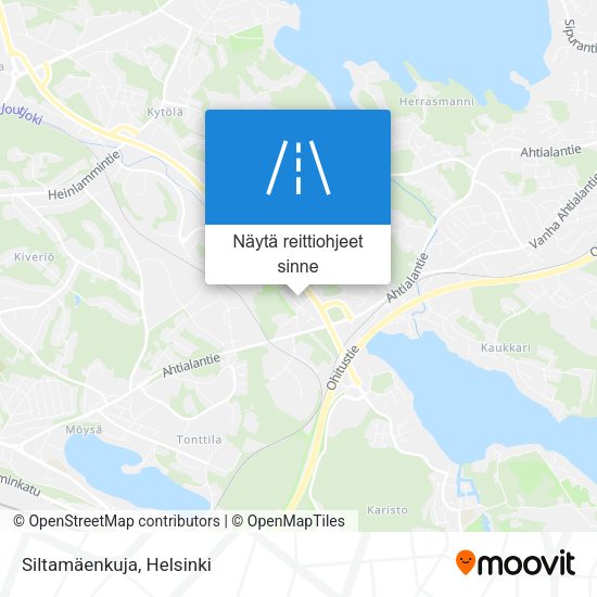 Siltamäenkuja kartta