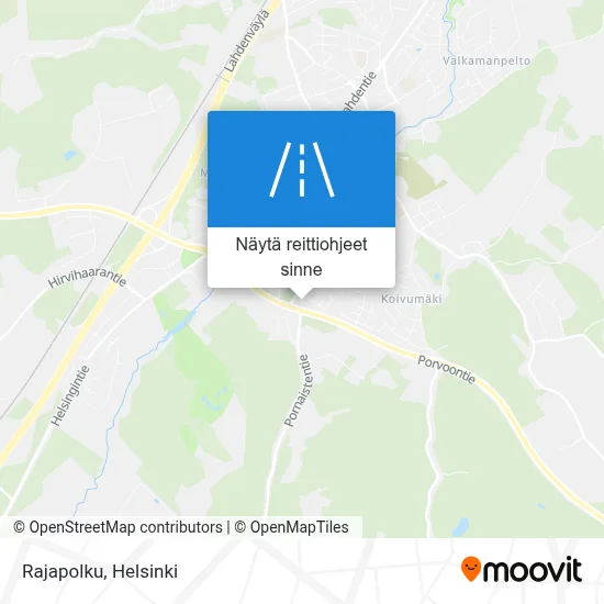 Rajapolku kartta