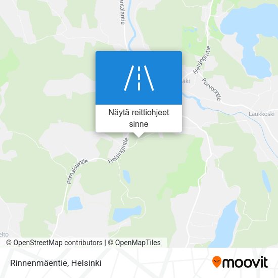 Rinnenmäentie kartta