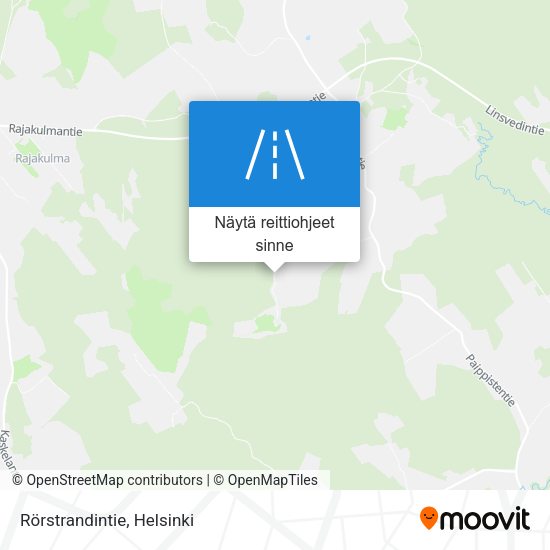 Rörstrandintie kartta
